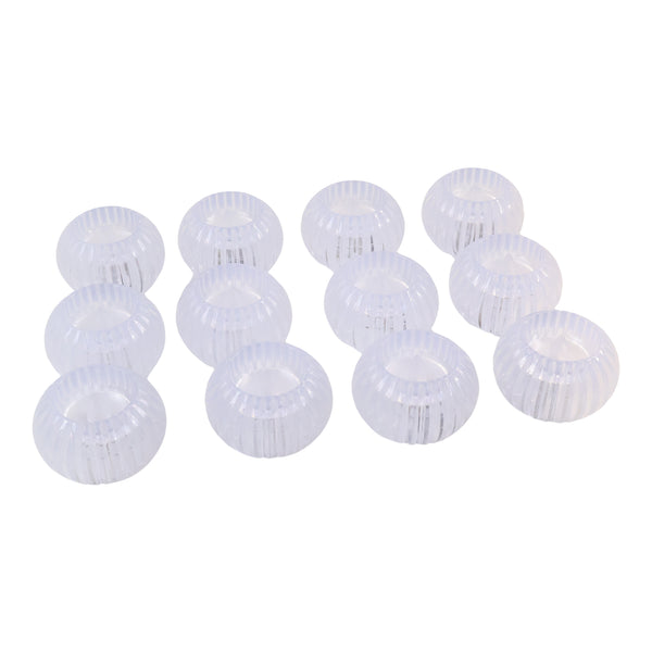 Set Of 12 Led Crystal-effect Flameless Smokeless Decorative Candles