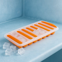 Water Bottle Ice Stick Tray with Push  Cubes