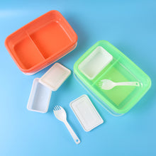 Kids Cartoon Printed Lunch Box Mix Design (1 Set)