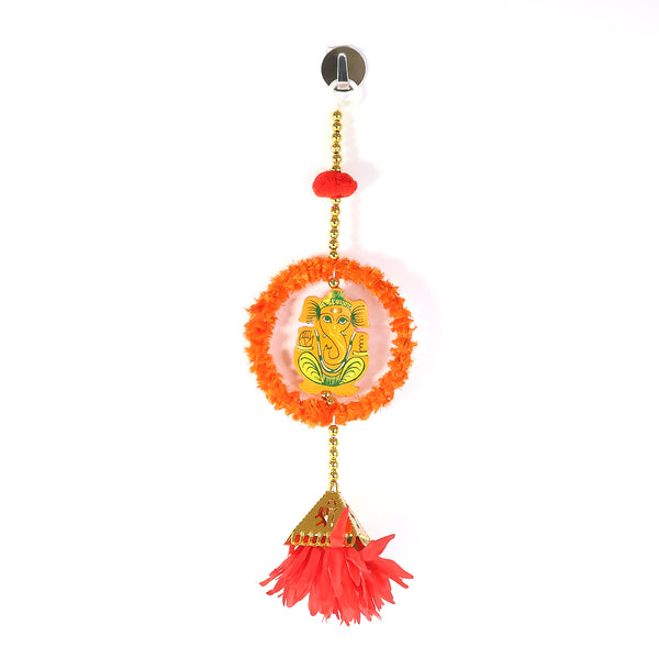 Decorative Hanging With Lord Ganesha Design - (1 Pc)