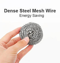 2388 Round Shape Stainless Steel Ball Scrubber (Pack Of 12)