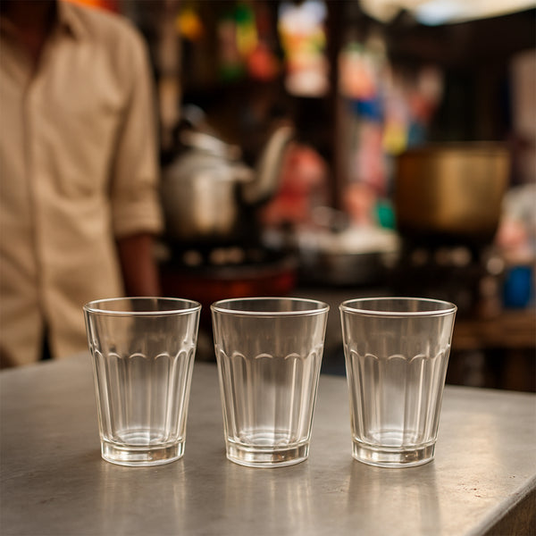 Supermom Traditional Cutting Chai Pyali Set (70ml  6 Pc)