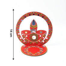 Handcrafted Wooden Decorative Diya Stand (1 Pc)